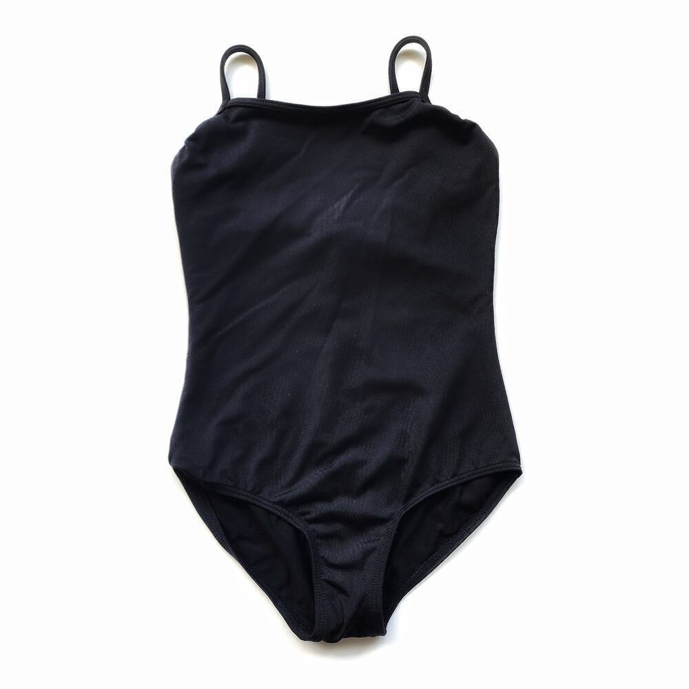 Bloch 6x/7 Black Strappy Leotard Ballet